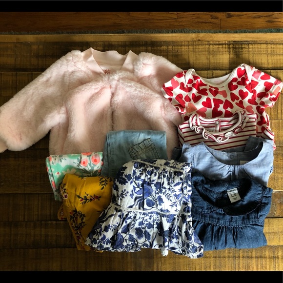 Petit Bateau Other - Lot of adorable baby girl clothes size 9- 12 months